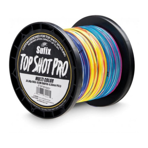 Tresse Sufix Top Shot Pro Multicolore 822M 0.35MM