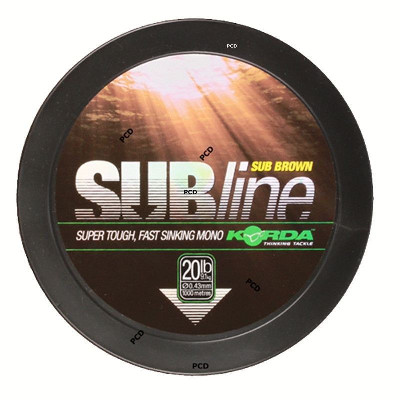 Nylon Korda Subline Marron 1000m