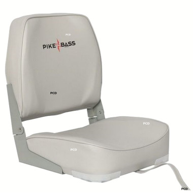 Siege De Barque Confort Repliable Pike'n Bass Gris