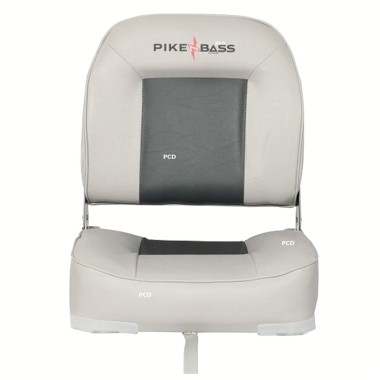 Siege De Barque Confort Plus Repliable Pike'n Bass Gris