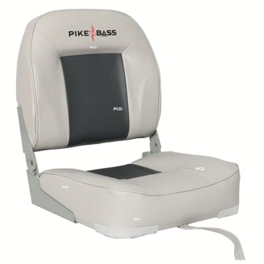 Siege De Barque Confort Plus Repliable Pike'n Bass Gris