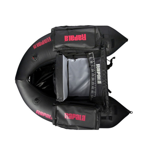 Float Tube Rapala FT 140 Noir Et Rouge