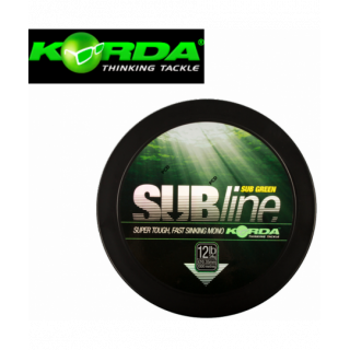 NYLON SUBLINE VERT KORDA 1000M