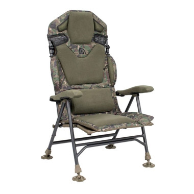 Level Chair Trakker Levelite Camo Longback Recliner