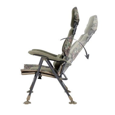Level Chair Trakker Levelite Camo Longback Recliner