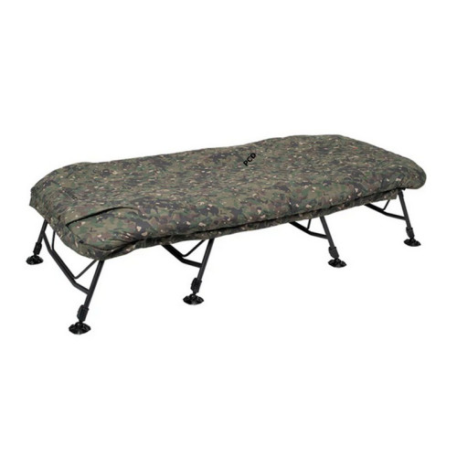 Bedchair Trakker RLX 8 Wide Camo Bed System
