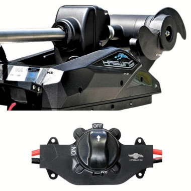 Moteur Electrique Haswing Cayman-B 80Lbs 24V Fonction GPS Version G 1.6 Arbre de 210cm