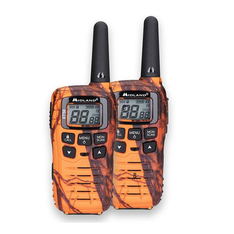 Talkie Walkie Midland Xt50 Camo Orange