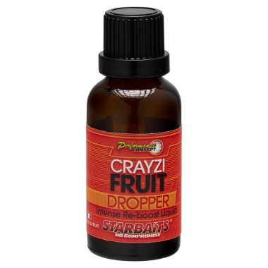 Additif Liquide Starbaits Crayzi Fruit Dropper 30Ml