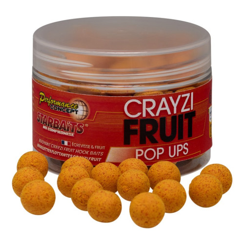 Bouillettes Flottantes Starbaits Crayzi Fruit Pop Up 50G