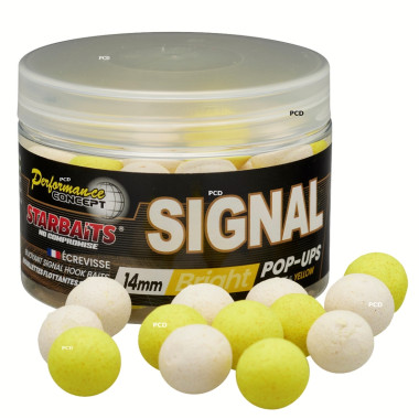 Bouillettes Flottantes Starbaits Performance Concept Signal Pop Up Bright 50G