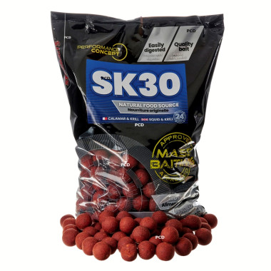 Bouillettes Mass Baiting Starbaits Performance Concept SK30 3KG