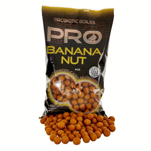Bouillettes Starbaits Probiotic Pro Banana Nut Bolies 2KG