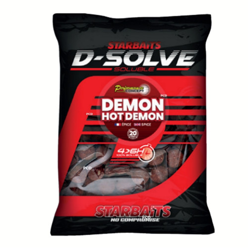 Bouillettes Solubles Starbaits Performance Concept Demon Hot Demon D-Solve 2Kg500