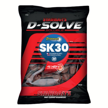 Bouillettes Solubles Starbaits Performance Concept SK30 D-Solve 2Kg500