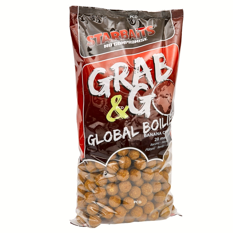 Bouillettes Starbaits Grab & Go Global 5KG Banana Cream