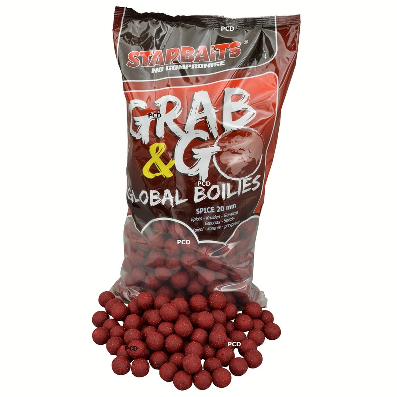 Bouillettes Starbaits Grab & Go Global 5KG Spice