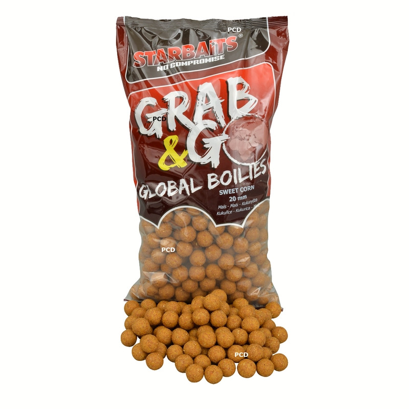 Bouillettes Starbaits Grab & Go Global 5KG Sweet Corn