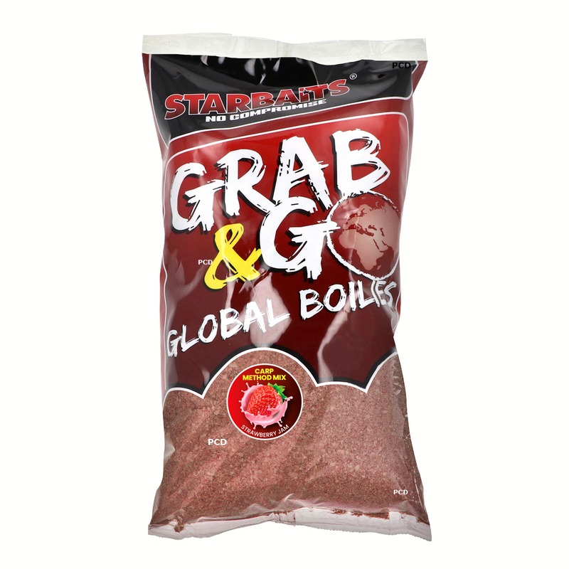 Amorce Starbaits Grab & Go Global Carp Method Mix Strawberry Jam 1Kg800