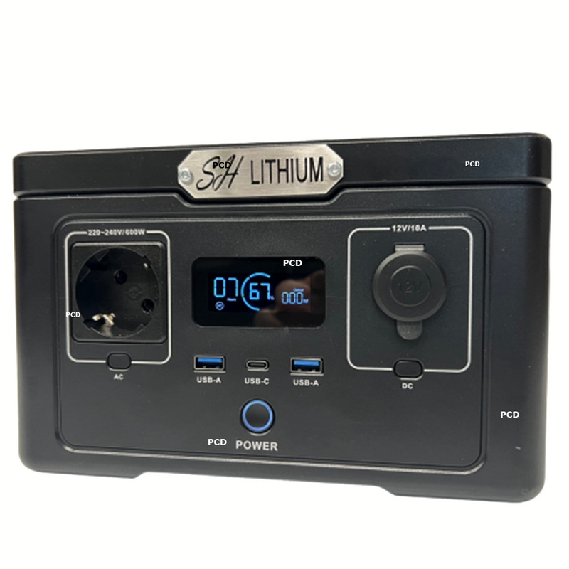 Station Portable 600W Sh Lithium