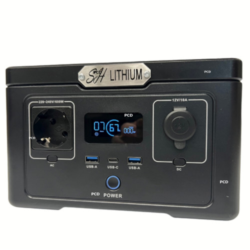 Station Portable 600W Sh Lithium