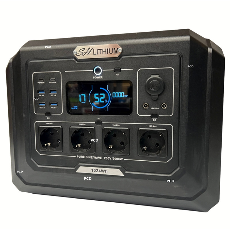 Station Portable 2000W Sh Lithium