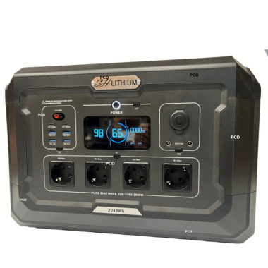 Station Portable 2500W Sh Lithium