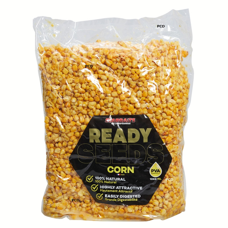 Graines Cuites Starbaits Maïs Ready Seeds Corn 10KG