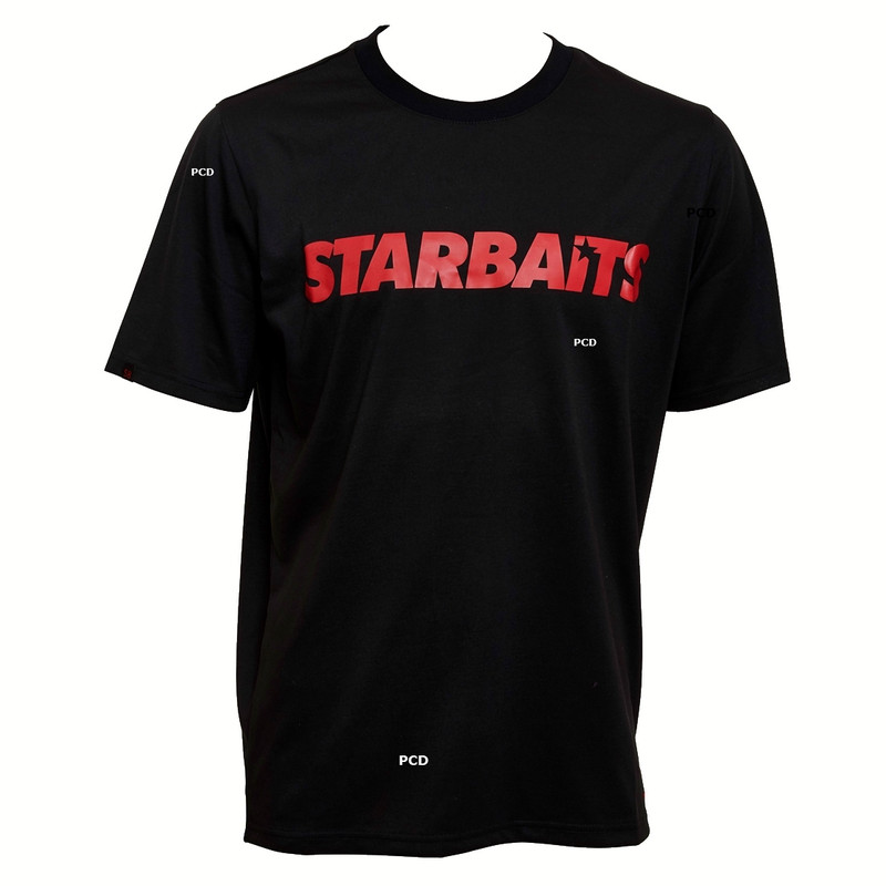 Tee Shirt Homme Starbaits Black & Red