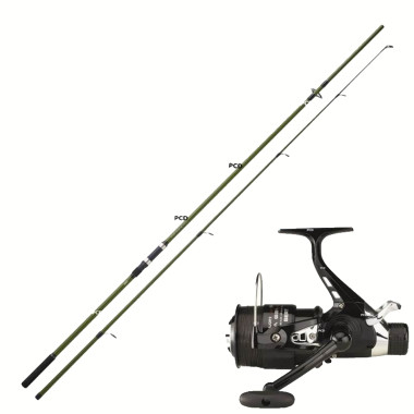 Ensemble Carpe Débrayable Srt Carp Instinct 12P 3LBS Et AKA HRS 601FD