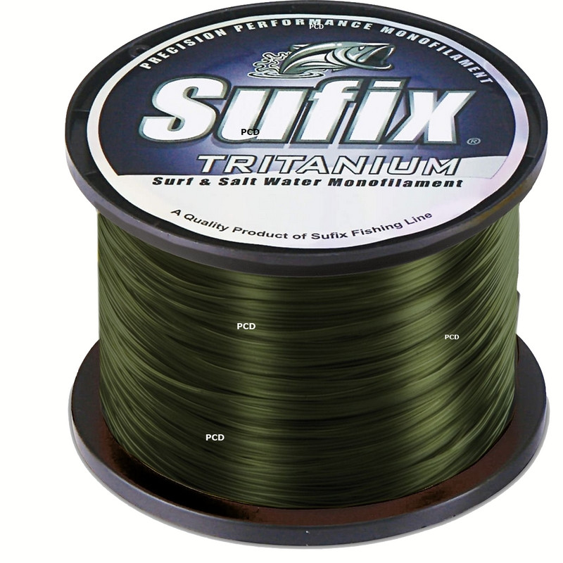 Nylon Sufix Tritanium 1/4 LB Green Camo