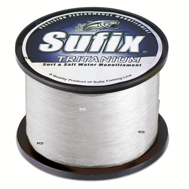 Nylon Sufix Tritanium 1/4 LB Néon Clear