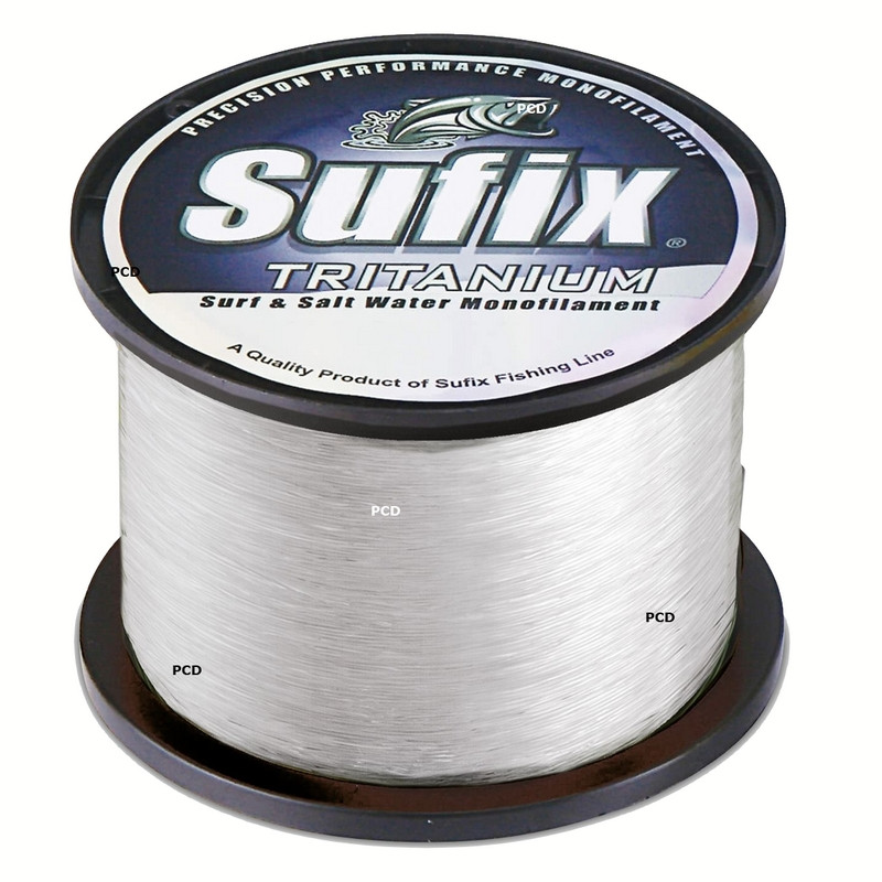 Nylon Sufix Tritanium 1/4 LB Néon Clear