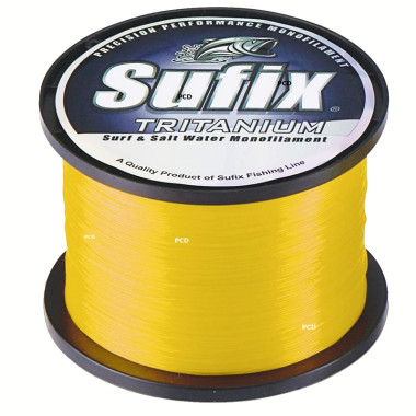Nylon Sufix Tritanium 1/4 LB Néon Gold