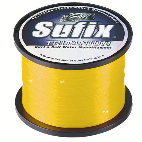 Nylon Sufix Tritanium 1/4 LB Néon Gold