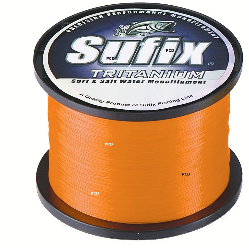 Nylon Sufix Tritanium 1/4 LB Néon Orange
