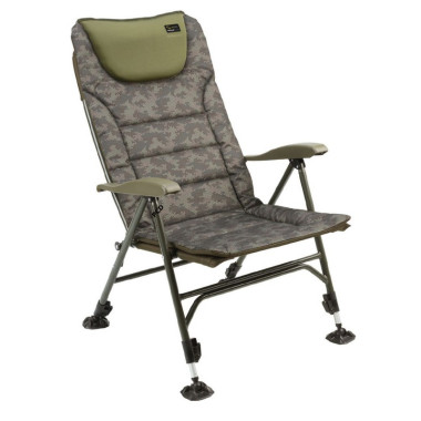 Level Chair Carp Spirit Magnum Camo Hi Back Chair