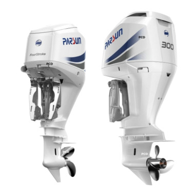 Moteur Thermique Parsun 300 CV Commande A Distance Avec Trim Et Tilt Electriques