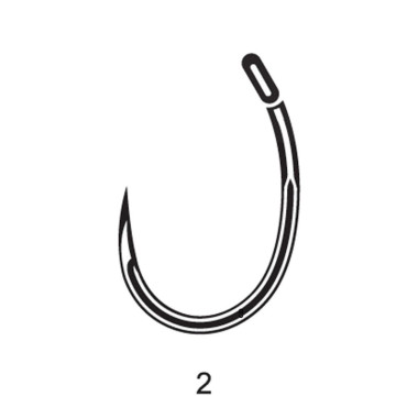 Hameçons Carp Spirit Razor Point Round Curve Barbless Par 10