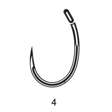 Hameçons Carp Spirit Razor Point Round Curve Barbless Par 10