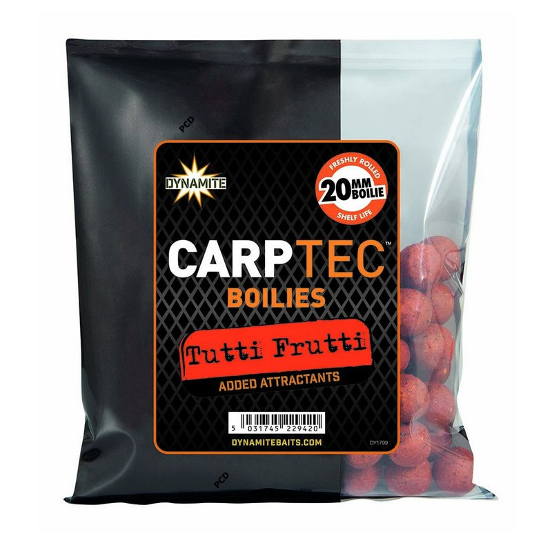 Bouillettes Dynamite Baits Carptec Tutti Frutti Boilies 20MM 300G