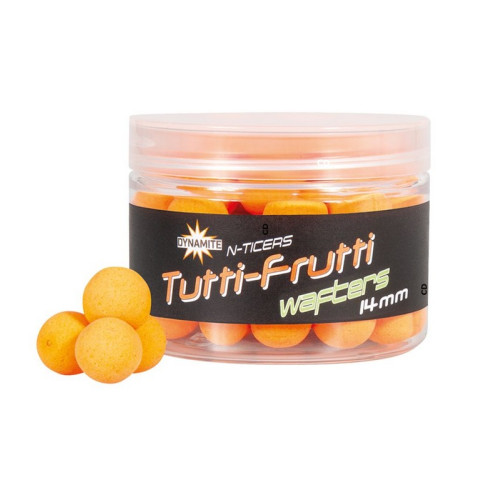 Bouillettes Equiibrées Dynamite Baits N-Ticers Wafters Tutti-Frutti 14MM 40G