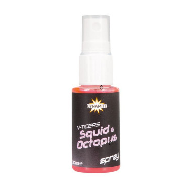 Spray Dynamite Baits N-Ticers Bait Squid & Octopus Spray 30ML