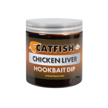 Hookbaits Dip Dynamite Baits Catfish Chicken Liver 270ML