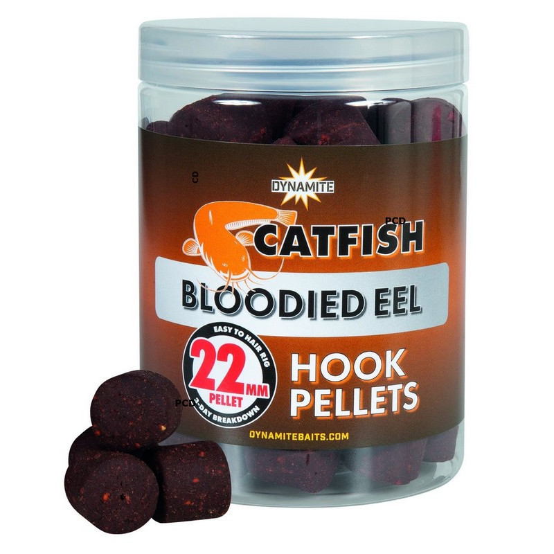 Pellets Carpe Et Silure Dynamite Baits 690G 22MM Bloodied Eel Range Hooks