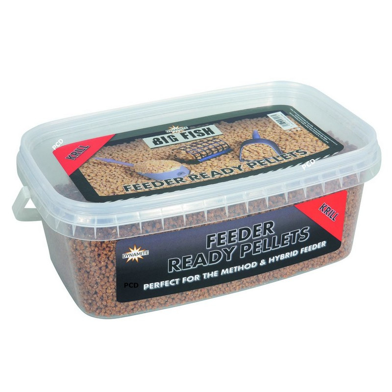 Pellets Dynamite Baits Big Fish Feeder Krill Ready Pellets 2MM 1KG200