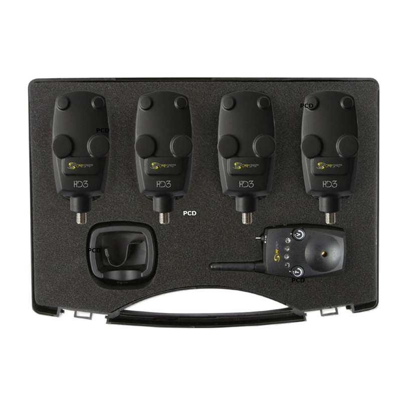 Coffret 2 Détecteurs HD3 + Centrale HDR3 Carp Spirit