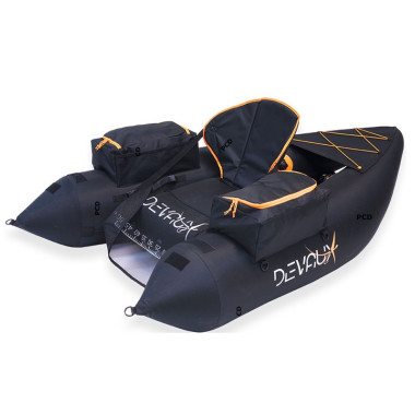 Pack Complet Float Tube Devaux Kayak Tube Cap-V 1000 Noir