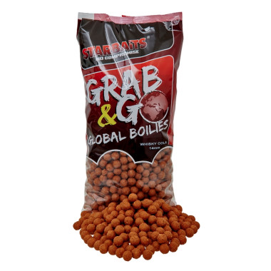 Bouillettes Starbaits Grab & Go Global 2KG500 Whisky Cola