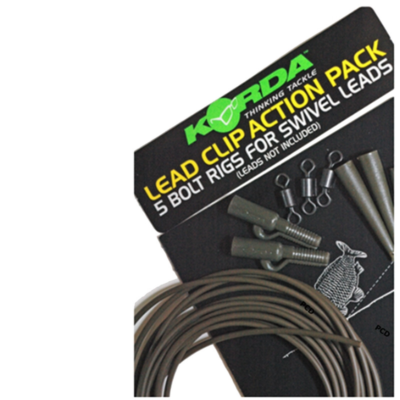 Kit Lead Clip Action Korda Par 5